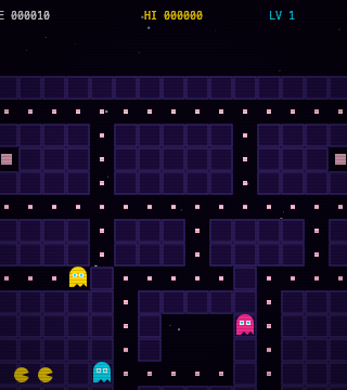Pac-Man pixel art